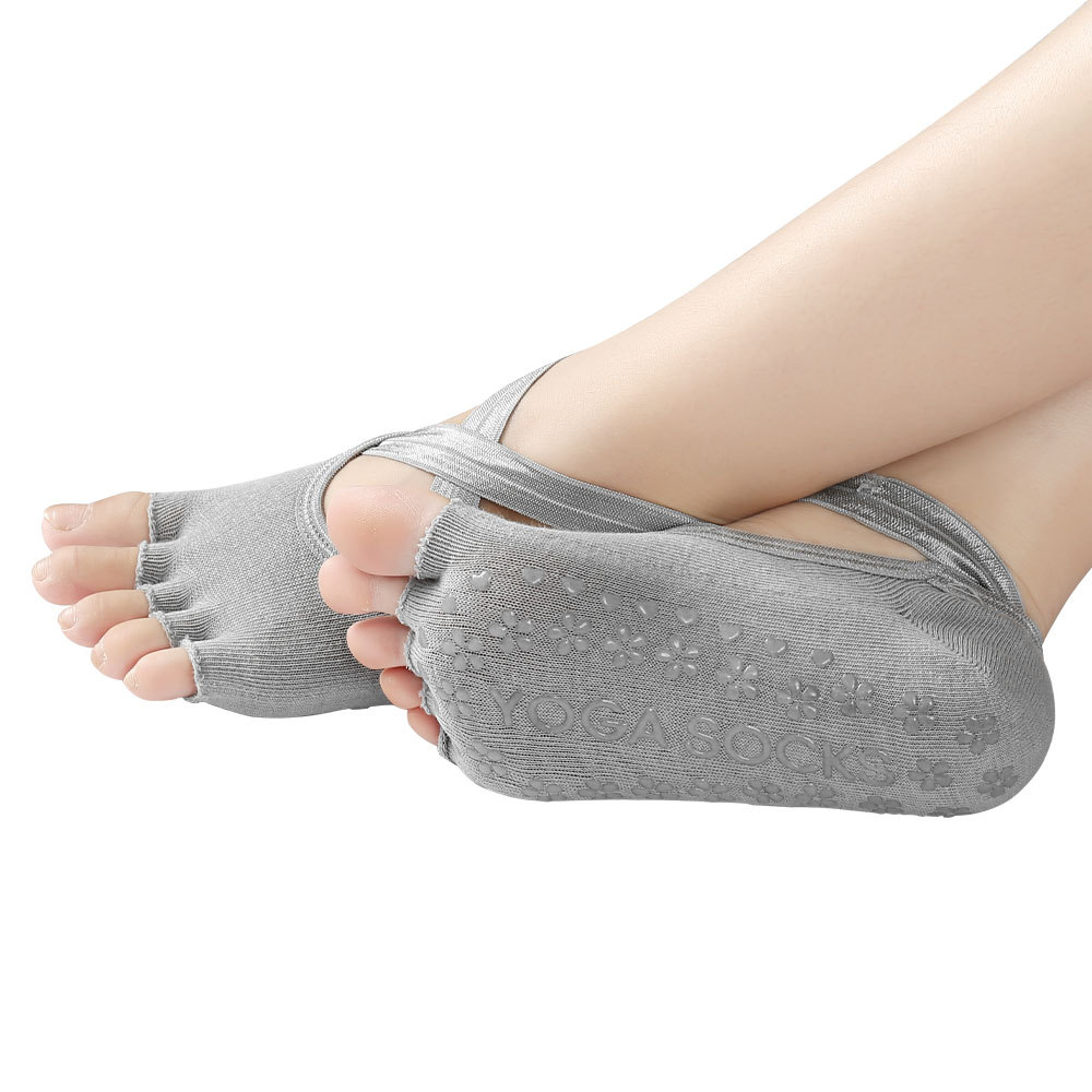 Calcetines de yoga con cinco d - Medias Para Pilates Y Yoga reseña y precio