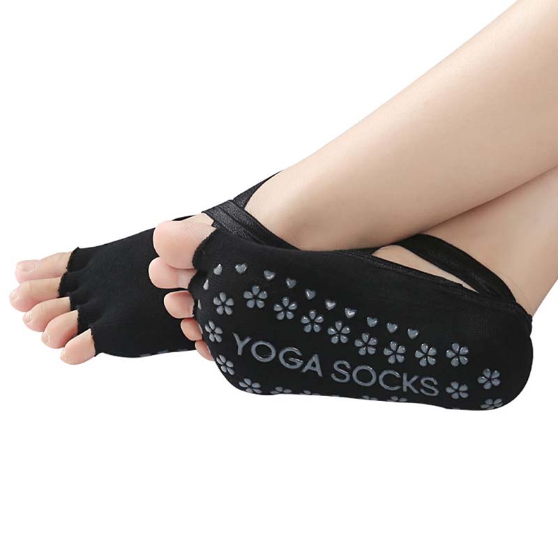 Calcetines de yoga con cinco d - Medias Para Pilates Y Yoga reseña y precio